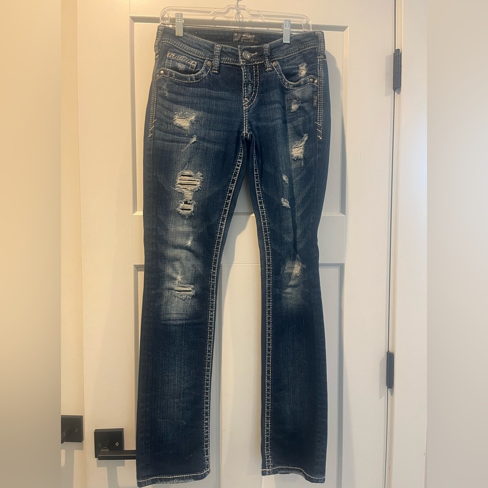 Silver Jeans Co. Aiko Baby Bootcut Jeans – W27 L33